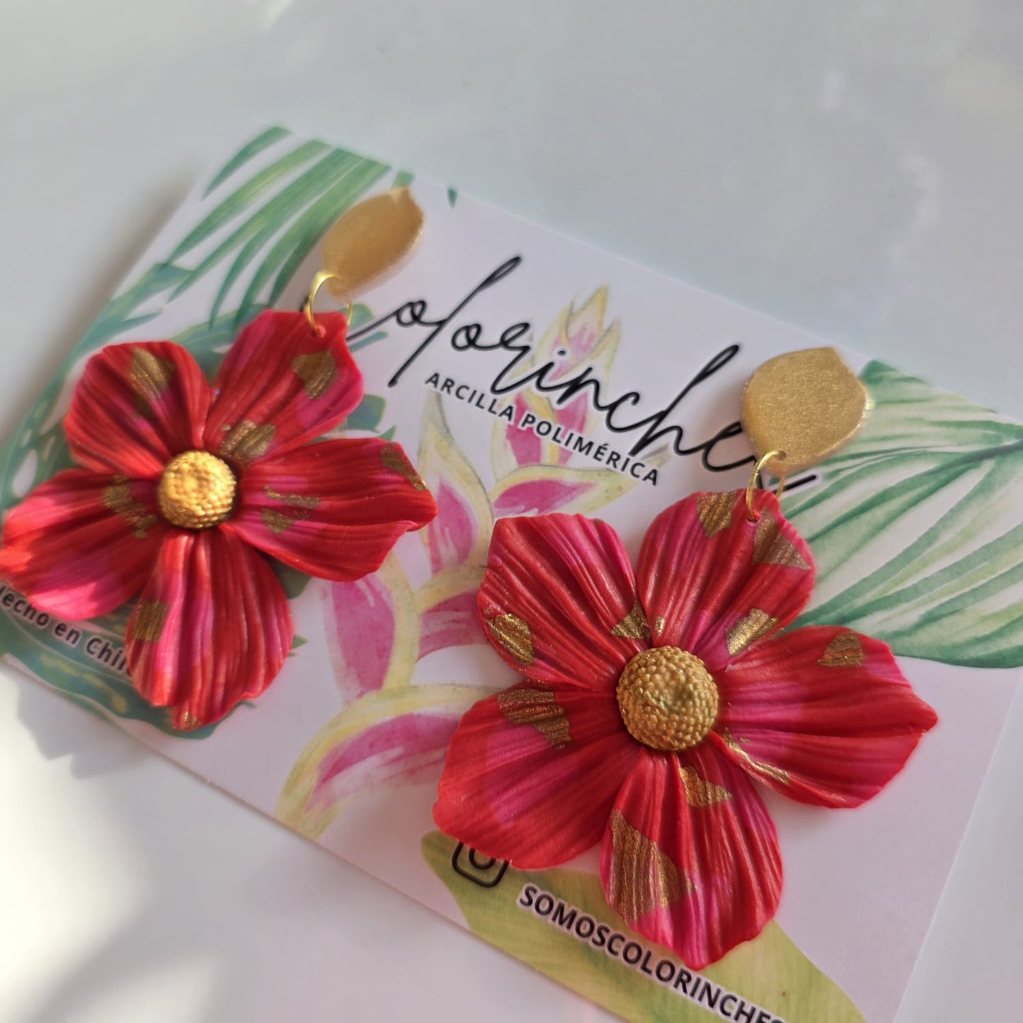 Maxi flor - Roja
