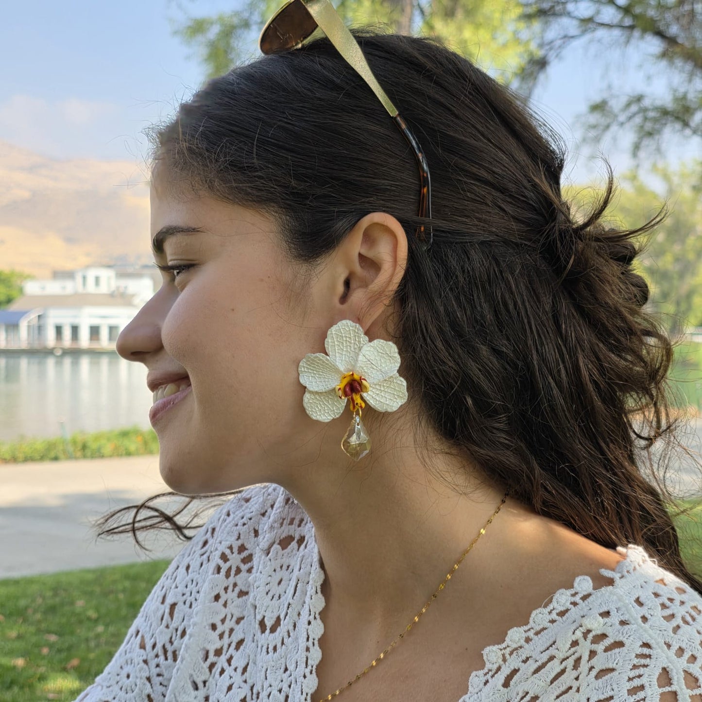 Orquídea perlada M