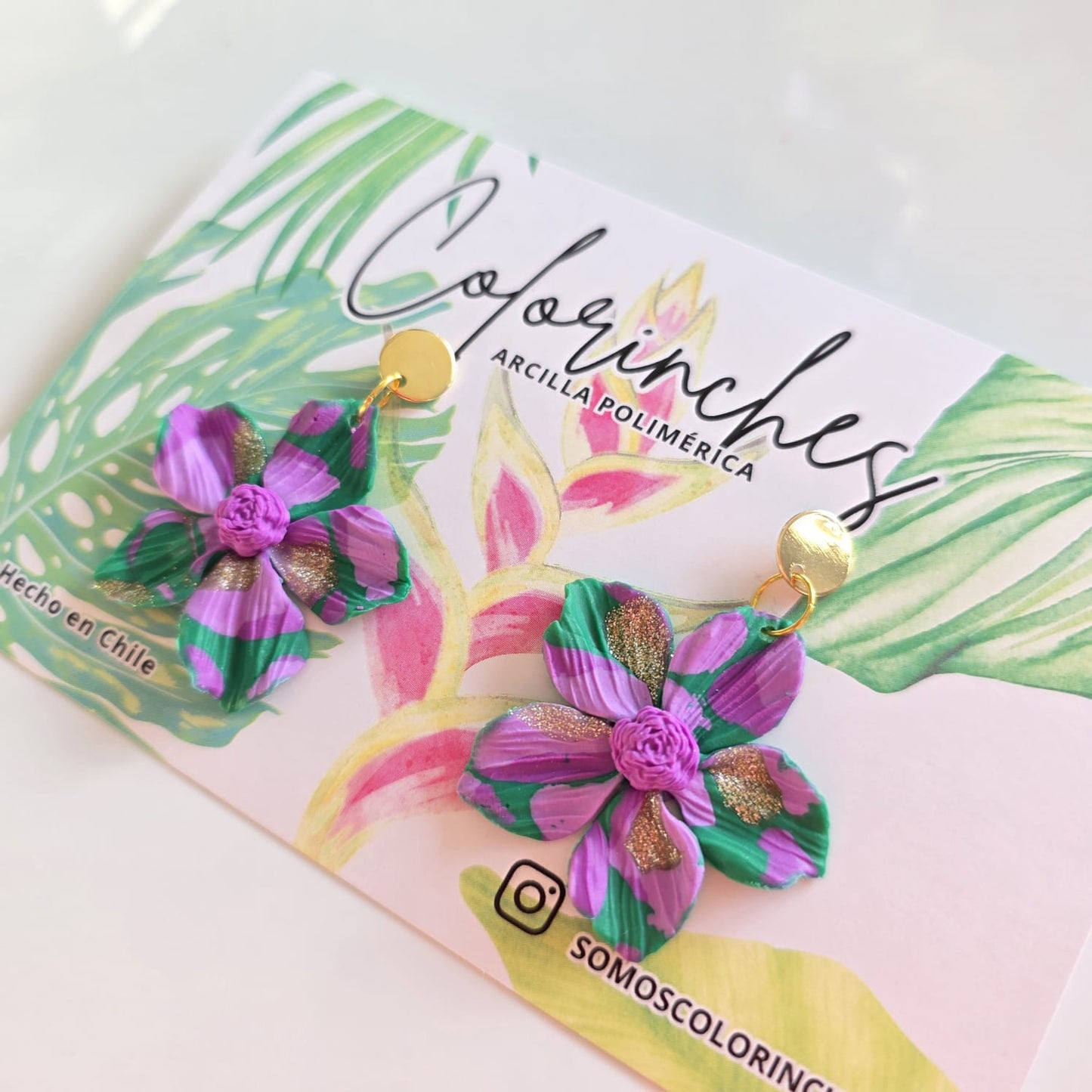 Petit verde y lila