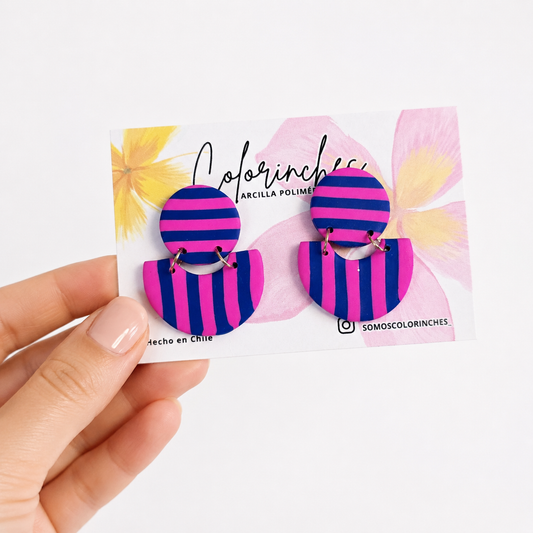 Inti azul&fucsia