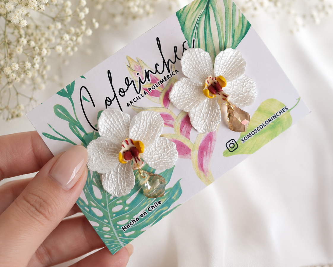 Orquídea perlada M